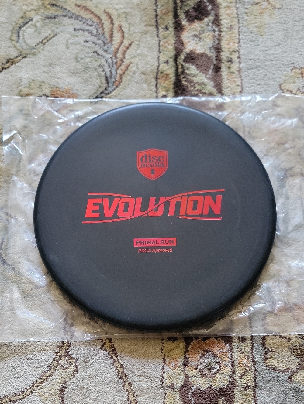 NEW Discmania Evolution Tactic Primal 1st Run Disc Black Bagged 176 Grams